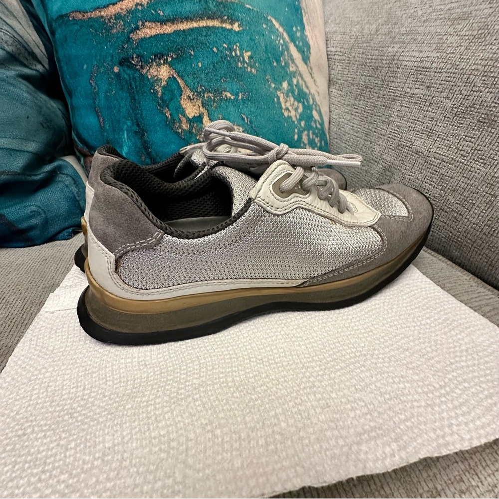 PRADA Trainers ATHLETIC LUXURY ~CHIC COMFORT ~ a Timeless Design & Neutral Color - Picture 6 of 16